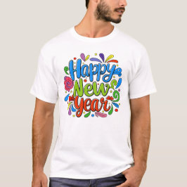 Gott nytt år, 2025 Helgdag T Shirt