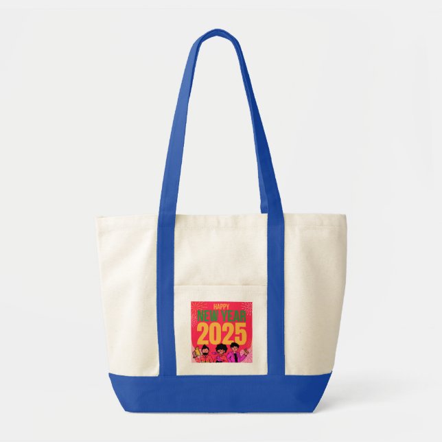 Gott nytt år 2025 Impulse Tote Bag***** Tygkasse (Framsidan)