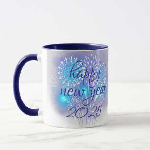 gott nytt år 2025 kaffe mugg