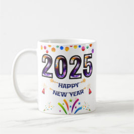 GOTT NYTT ÅR 2025 KAFFEMUGG