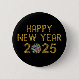 Gott nytt år 2025 knapp
