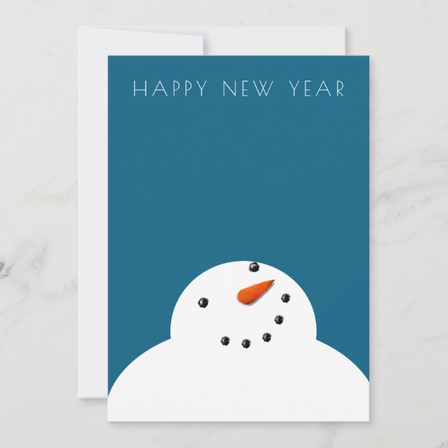 Gott nytt år 2025-kort julkort (Framsida)