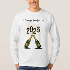 Gott nytt år 2025 manar Firande-skjortor, T Shirt