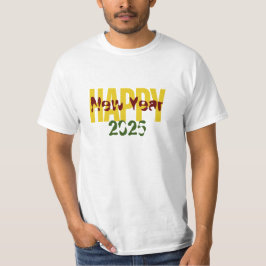 Gott nytt år 2025 Manar värdet-Shirt T Shirt