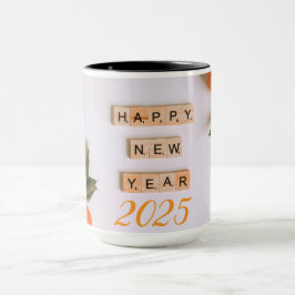 Gott nytt år 2025 mugg