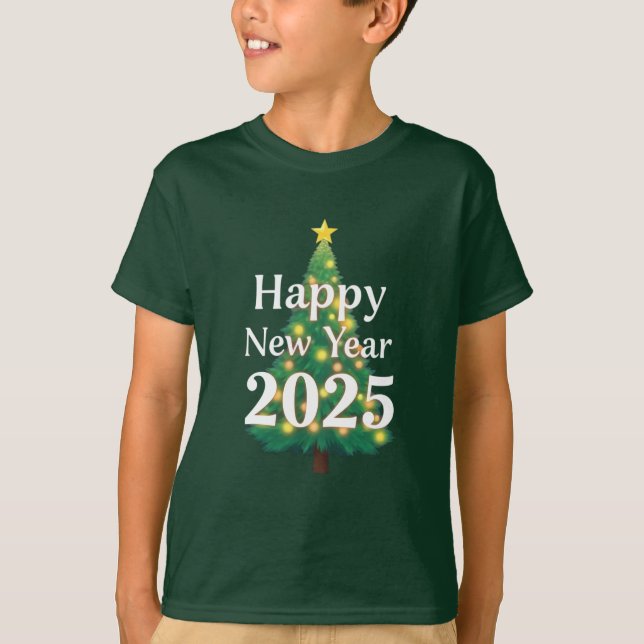 gott nytt år 2025 t shirt (Framsida)