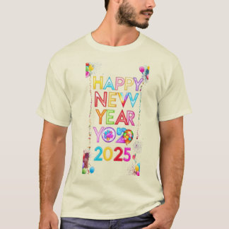 Gott nytt år 2025 t shirt