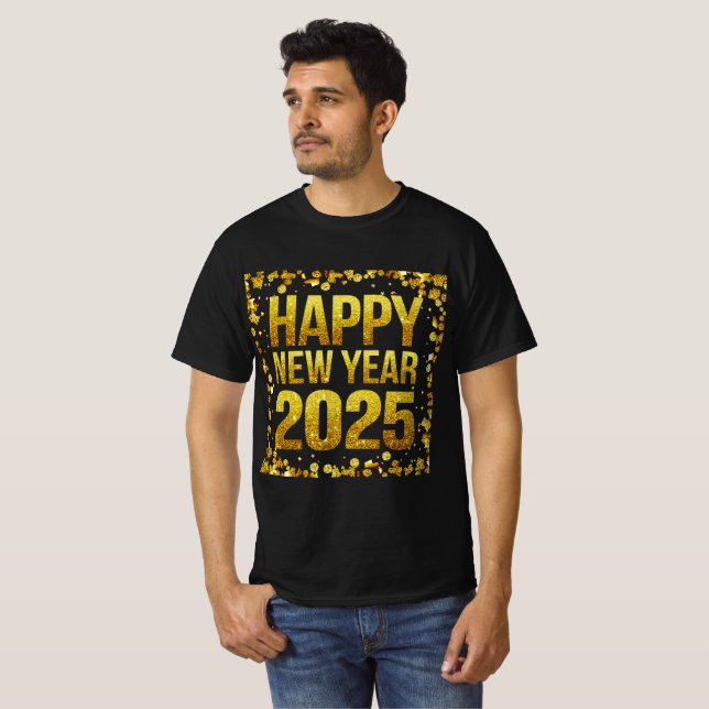 GOTT NYTT ÅR 2025 T SHIRT (Hel framsida)