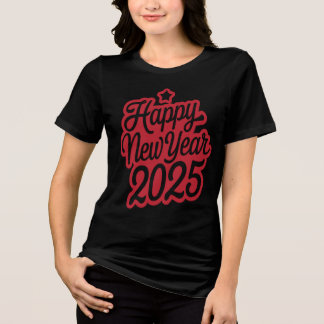 Gott nytt år 2025 T-shirt för grafikdesign