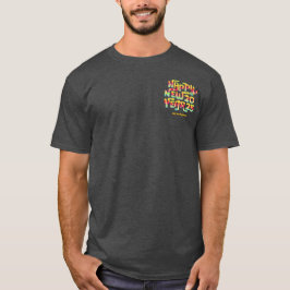 Gott nytt år 2025 Trendig Färg Personlig T Shirt