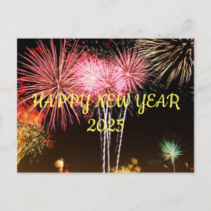 GOTT NYTT ÅR 2025 VYKORT