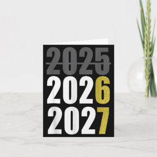 Gott nytt år 2026 2027 67 Meme Sex Sju Barn Jag Kort