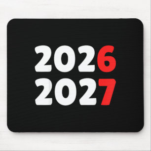 Gott nytt år 2026 2027 Roligt Sex Sju 67 Meme C Musmatta