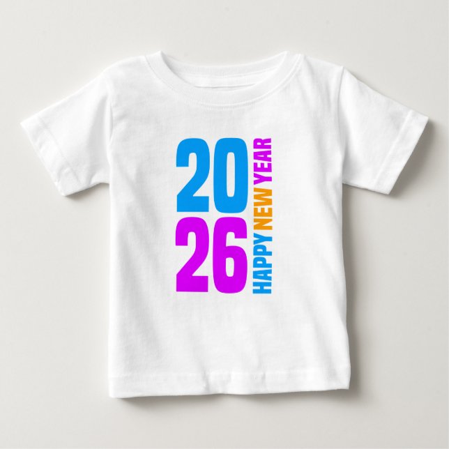 Gott nytt år 2026-34568 t shirt (Framsida)