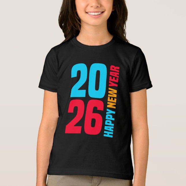 Gott nytt år 2026-34568 t shirt (Framsida)