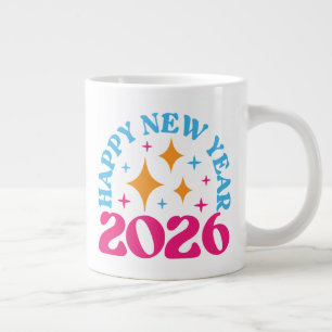 Gott nytt år 2026-73950 jumbo mugg