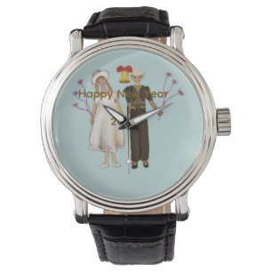 Gott nytt år 2026 armbandsur