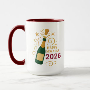 Gott Nytt År 2026 Champagne Kombimugg Mugg