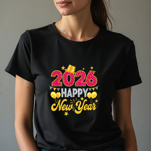 Gott Nytt År 2026 Eldshowfest Komfort T Shirt