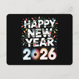 Gott nytt år 2026 inbjudningar