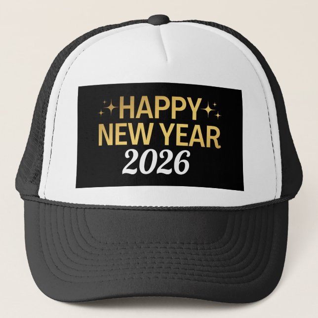 Gott nytt år 2026 keps (Framsida)