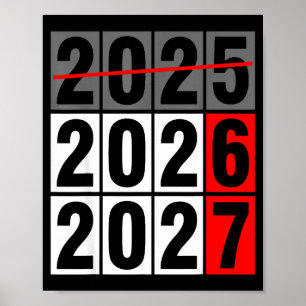 Gott Nytt År 2026 Kommer Snart 2027 67 Meme Sex S Poster
