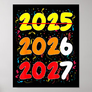 Gott Nytt År 2026 Kommer Snart 2027 Roligt 67 Meme Poster