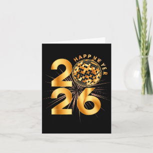 Gott nytt år 2026 kort