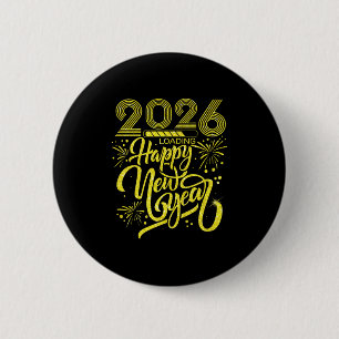 Gott nytt år 2026 Loading Fireworks Party Premiu Knapp