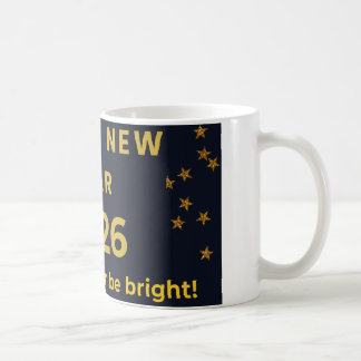 Gott nytt år 2026 - Må ditt år vara ljust Kaffemugg