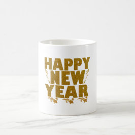Gott nytt år 2026 Matchande familj NYE-fest Kaffemugg