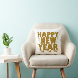 Gott nytt år 2026 Matchande familj NYE-fest Kudde