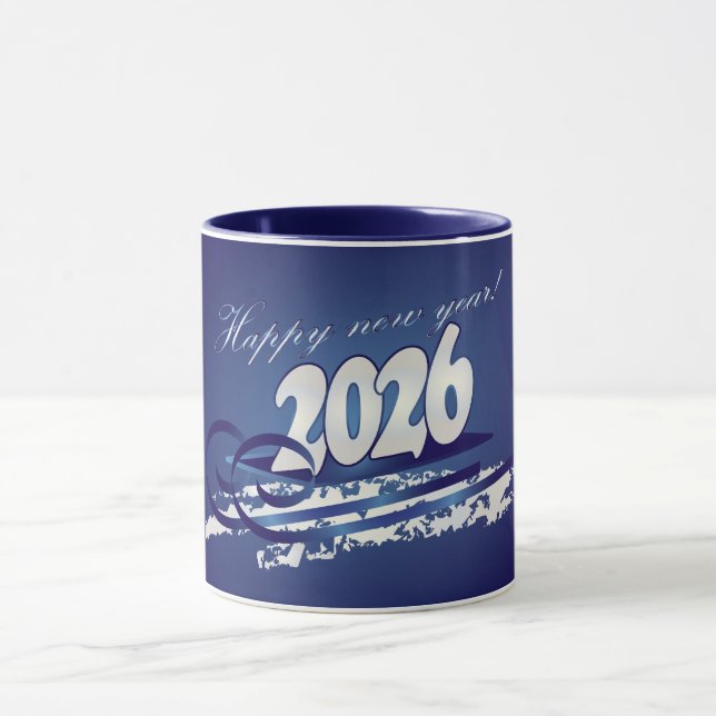 Gott nytt år 2026 mugg (Center)