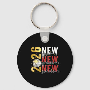 Gott nytt år 2026 Nyårsfest Hej 2026 Nyckelring