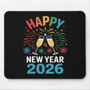 Gott nytt år 2026 Party Rolig nyårsafton 2026 Musmatta