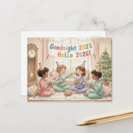 GOTT NYTT ÅR 2026 Postkort Vykort