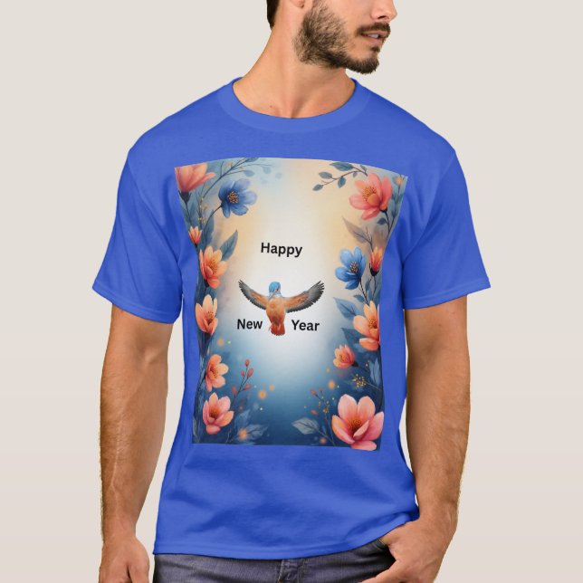 Gott Nytt År 2026 T-Shirt | Festlig Firande  (Framsida)