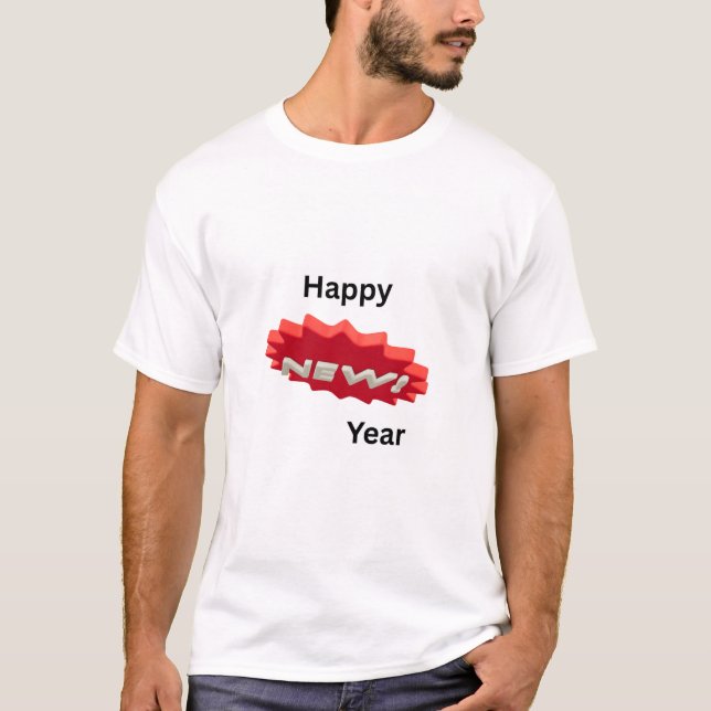 Gott Nytt År 2026 T-Shirt – Fira med Stil! (Framsida)