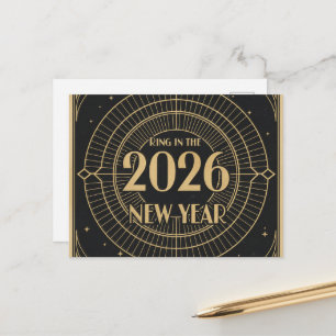 GOTT NYTT ÅR 2026 VYKORT