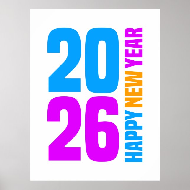 Gott nytt år 2027-34568 poster (Framsidan)