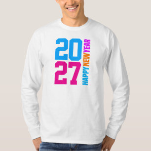 Gott nytt år 2027 t shirt