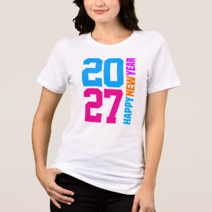 Gott nytt år 2027 t shirt