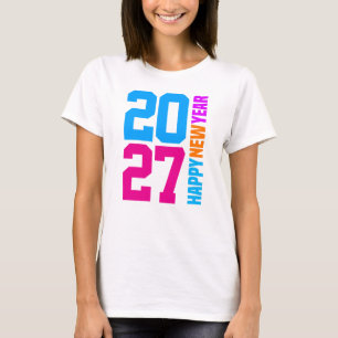 Gott nytt år 2027 t shirt