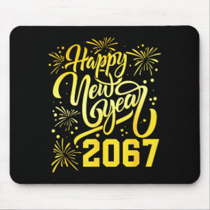 Gott nytt år 2067 Roligt 67 Sex Sju Meme Nyår Musmatta
