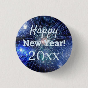 Gott nytt år 20xx knapp