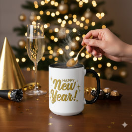 Gott nytt år 20XX stor 15 oz kombinerad Mugg