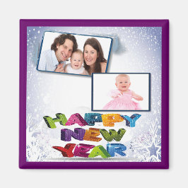 Gott nytt år Add Your Photo Magnet