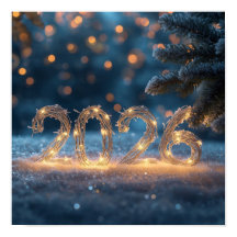 gott nytt år affisch 2026