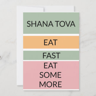 Gott nytt år. Ät, snabbt, ät lite mer kort