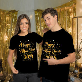 Gott nytt år Black T-Shirt
